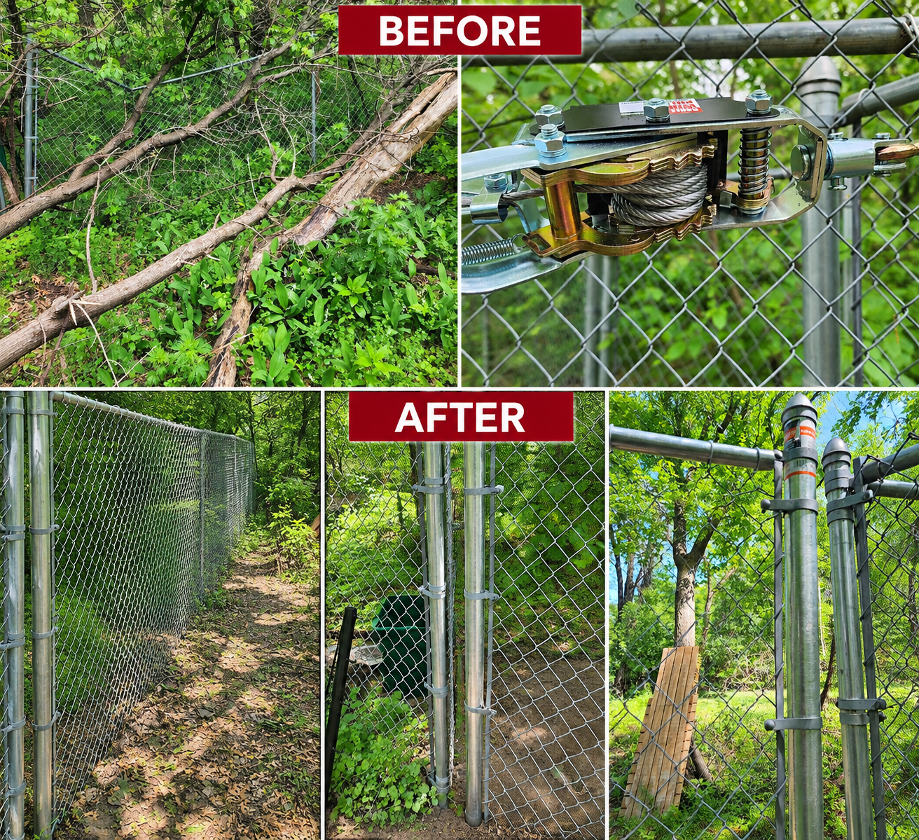Chain Link Fence Repair